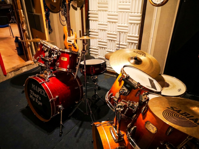 Maunders Drum Booth Soundproofed Door